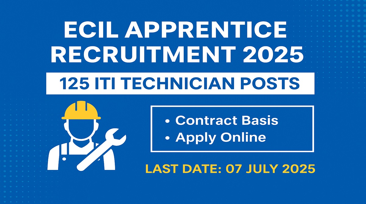 ECIL Apprentice Recruitment 2025