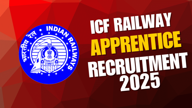 Railway ICF Recruitment 2025