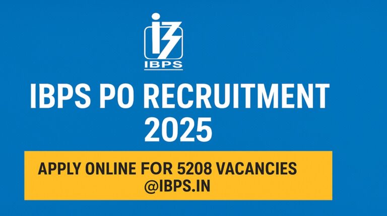 IBPS PO Recruitment 2025