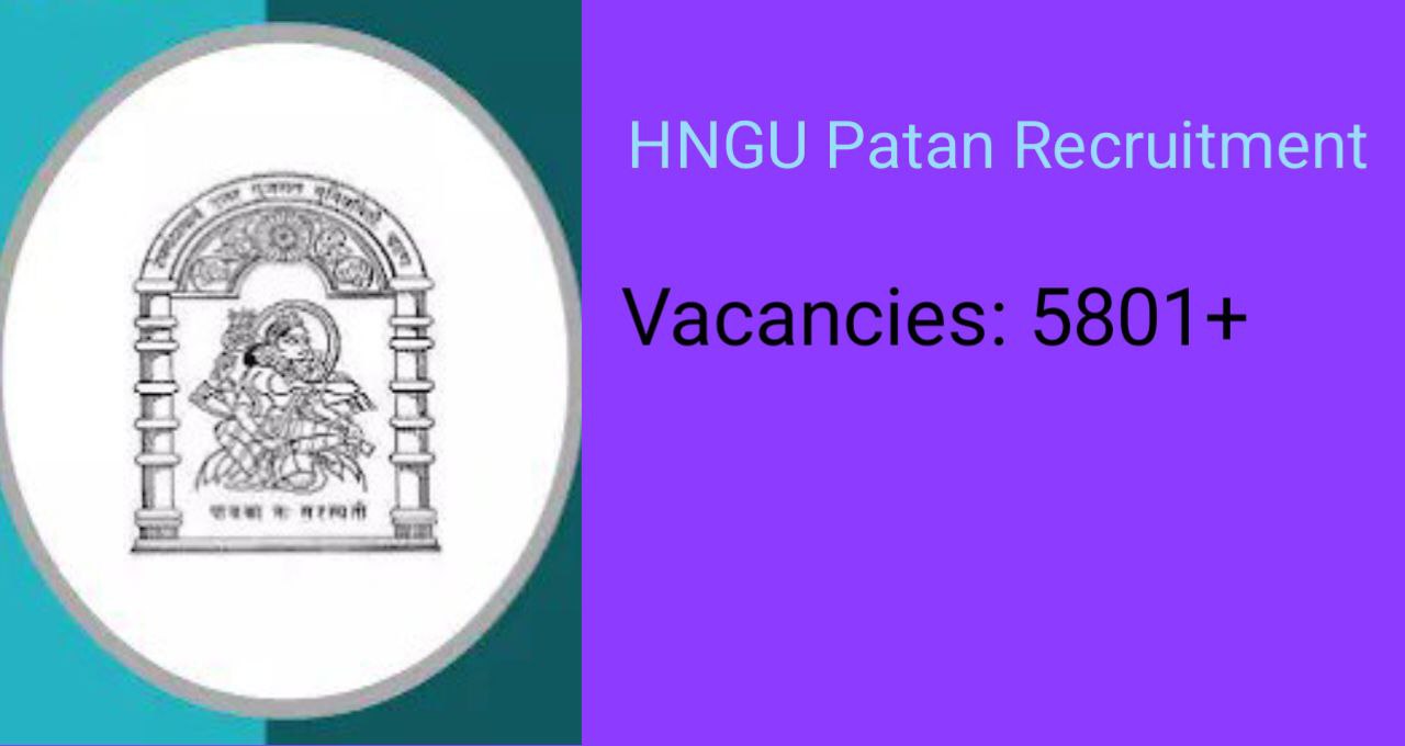 HNGU Patan Recruitment
