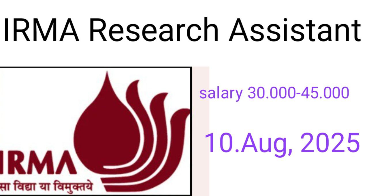 IRMA Research Assistant Recruitment