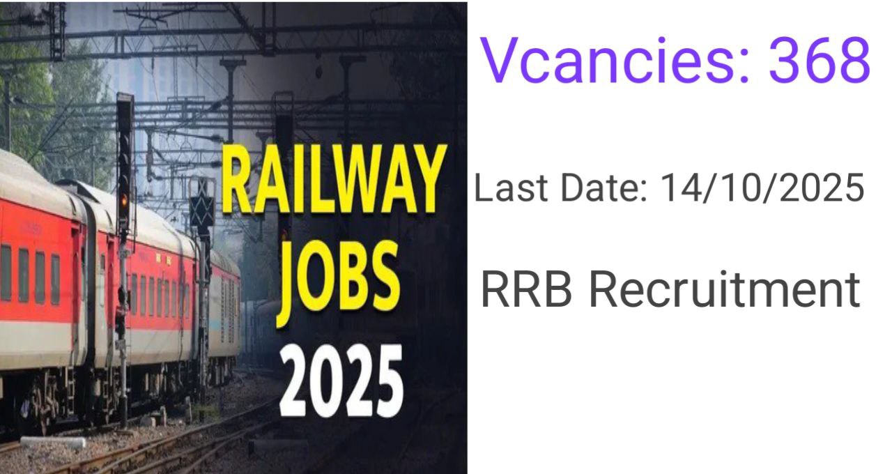 RRB Section Controller Recruitment 2025