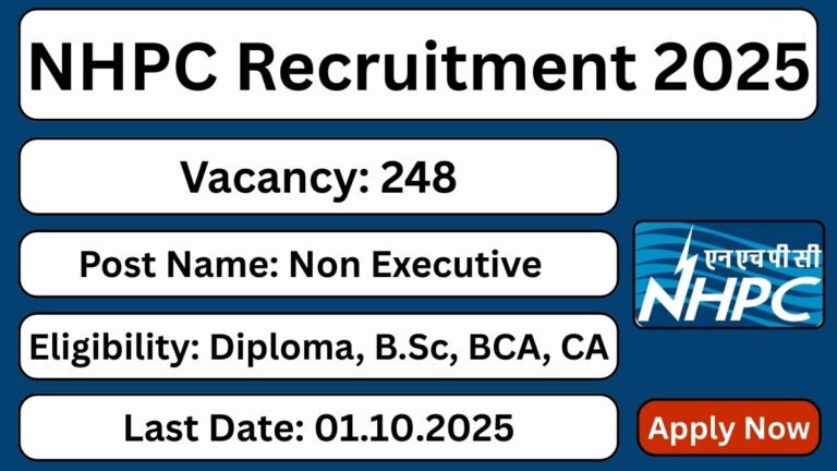 NHPC Limited Recruitment 2025